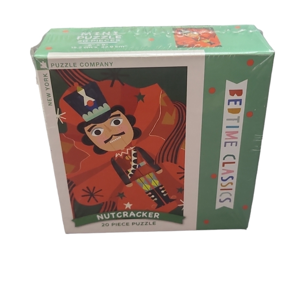 New York Puzzle Company's NUTCRACKER 20pc PUZZLE BEDTIME CLASSICS New & sealed